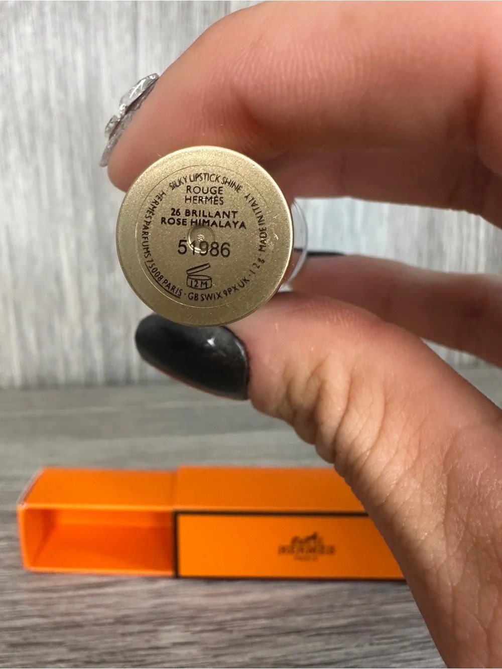 Hermes Silky Lipstick Shine - Rose Himalaya 26 Brilliant *sample size*